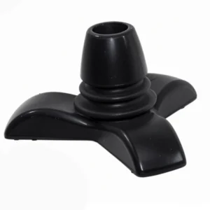 Ponteira Tripé de Borracha para Bengala – Base 12 cm (19 mm)